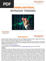 Training Material On Intraday Trading