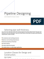 Pipeline Designing
