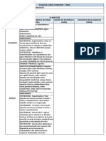 Plano de curso de Educação Física do 6o ano