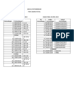 JADWAL FUTSAL POM 2019