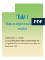 10 TRANSMISORES de AM