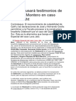 Fiscalía Usará Testimonios de Graña y Montero en Caso Odebrecht