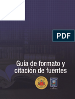 APA Guía de Formato y Citación de Fuentes - ESDEGUE - PDF