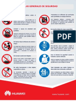 Reglas de seguridad para conducir y trabajos en altura