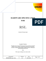 Specification RSL PDF