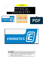 Unit 3 - Physical Chemistry