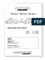 Operating Instructions for 160/180/220 ALU Platforms