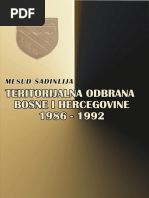 Teritorijalna Odbrana Bosne I Hercegovin PDF