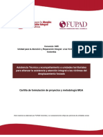 Cartilla Formulación de Proyectos PDF