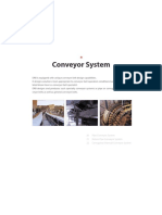 Conveyor Belt System Conveyor System