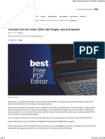 The Best Free PDF Editor 2020 - TechRadar