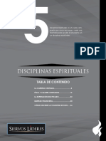 Disciplinas Espirituales