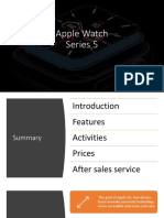 Apple Watch Sales Presentation