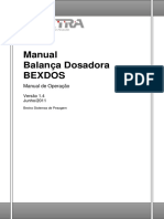 Manual Balanca Dosadora para Um Produto 8031