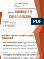 Antropología, Colonialismo e Industrialización