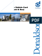 Donaldson Filter Card - Volvo T & B PDF