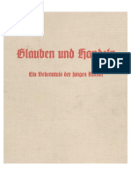 Helmut Stellrecht - Glauben Und Handeln - Ein Bekenntnis Der Jungen Nation (1943, 78 S., Scan, Fraktur)