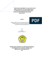 Skripsi - Nurhaya. 2019. Pengaruh Penundaan Penjepitan Tali Pusat Bayi Baru Lahir Cukup Bulan Pada Persalinan Normal Terhadap Kadar Haemoglobin Di Wilayah Puskesmas Kamonji Kota Palu PDF