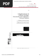 A regulamentação da profissão psicologia_ documentos que explicitam.