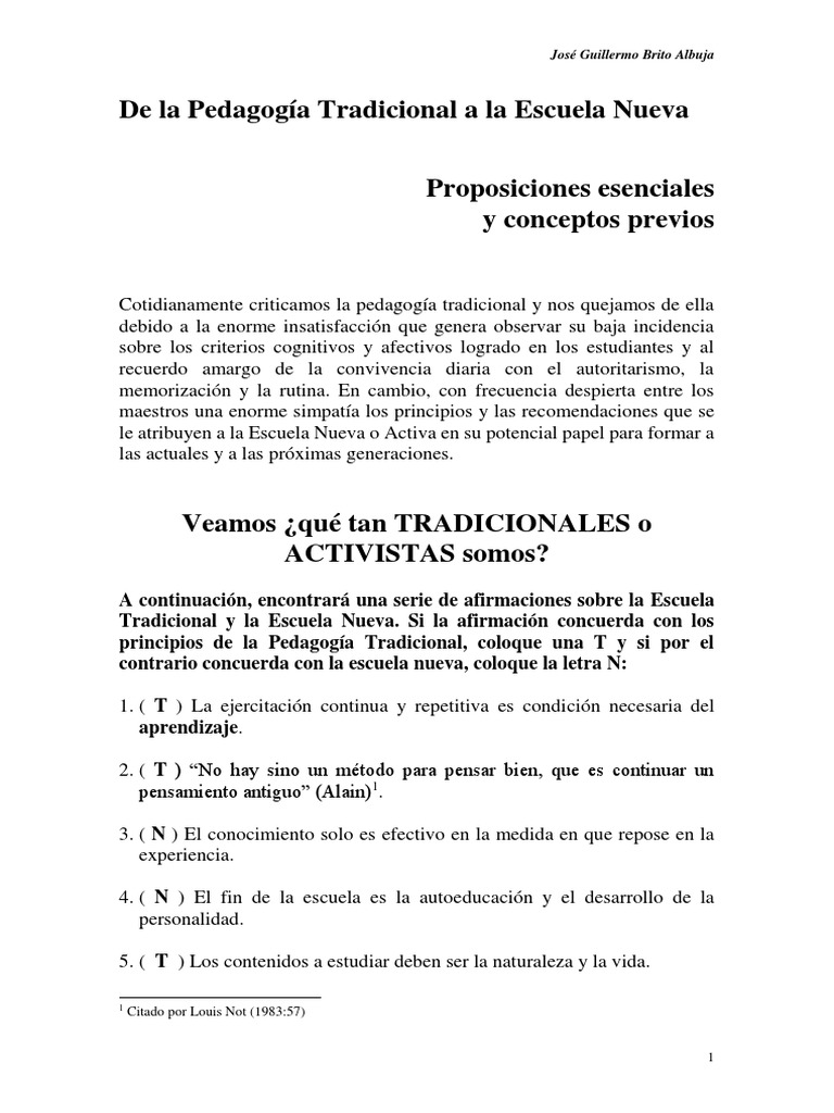 Teorias Del Aprendizaje. | PDF | Constructivismo (filosofía de la ...