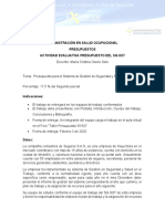 Actividad Evaluativa - Presupuesto SYSO - 6065