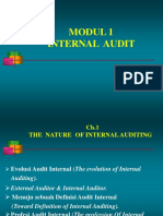 Modul 1 - The Nature of Internal Auditing