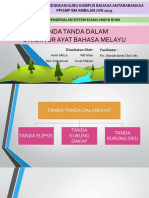 Tanda Tanda Dalam Struktur Ayat Bahasa Melayu