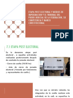 Medios de impugnación electorales y el Tribunal Electoral