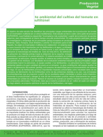 Estudio Del Impacto Ambiental Del Cultivo Del Tomate en Un Invernadero Multitunel PDF