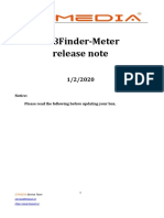 GTMEDIA V8Finder-Meter Release Note