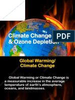 Climate Change & Ozone Depletion