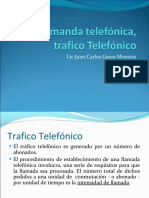 Conceptos básicos de tráfico telefónico