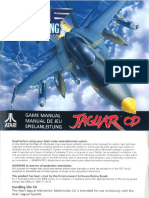 BLUE LIGHTNING - CD - GAME MANUAL (1995) (Atari Corp.) (Jaguar) (En)