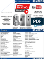 Refrigeradores Samsung seminario online