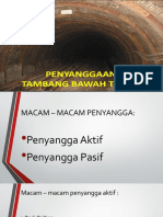 Penyanggaan Tambang Bawah Tanah