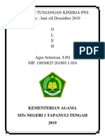 Laporan Tunjangan Kinerja PNS 2019