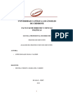 Analisis Del Proceso de Ejecución PDF