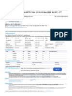 Gmail - FWD - Booking Confirmation On IRCTC, Train - 12166, 22-May-2020, 3A, BOY - LTT PDF