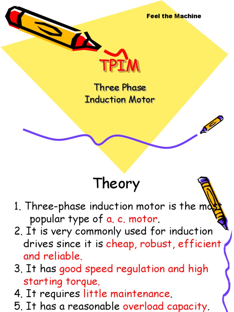 Understanding the Three Phase Induction Motor A Comprehensive Look at Theory and Principles of