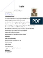 Profile of Vijay - R PDF