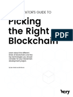 Innovator's Guide To Picking The Right Blockchain