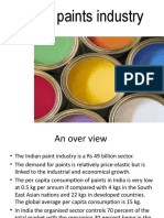 Indian Paints Industry