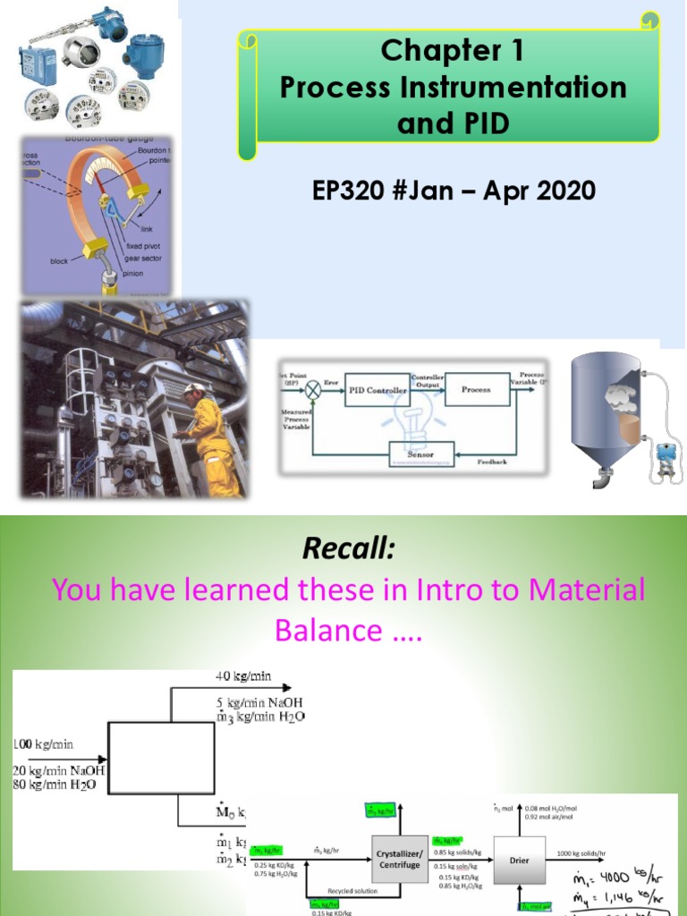Process Instrumentation and PID Basics | PDF | Pressure Measurement ...