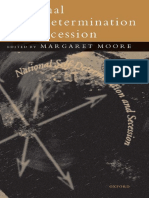 Moore Margaret. National Self-Determination and Secession PDF