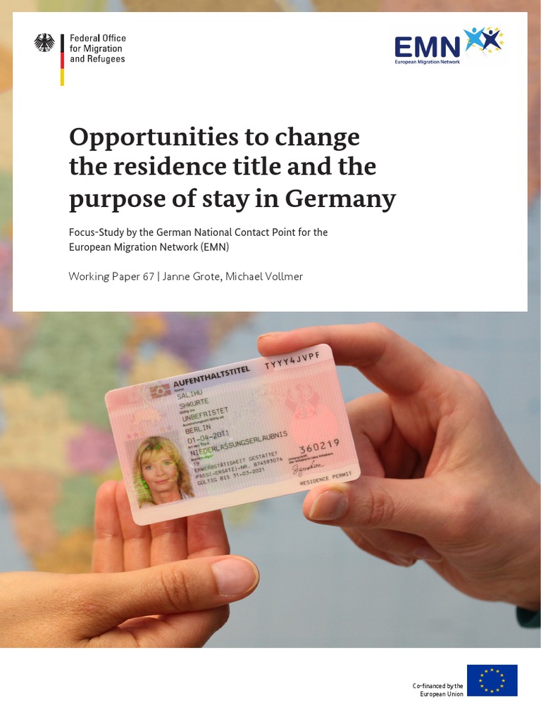 WP 67 Changes in Immigration Status Und Purpose of Stay en PDF PDF Asylum Seeker Travel Visa image