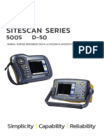 Sitescan D-50 & 500S 