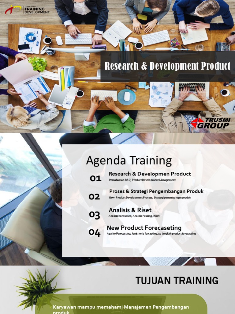 Pelatihan R&D dan Pengembangan Produk | PDF