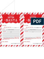 Santa Letter