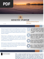 Corporate summary Kinetic Power