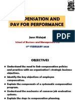 Sesi 19 Compensation & Pay For Perform
